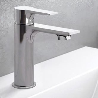Bathroom Faucet Chrome Single Hole Bathroom Faucet Remer EY11USNL-CR